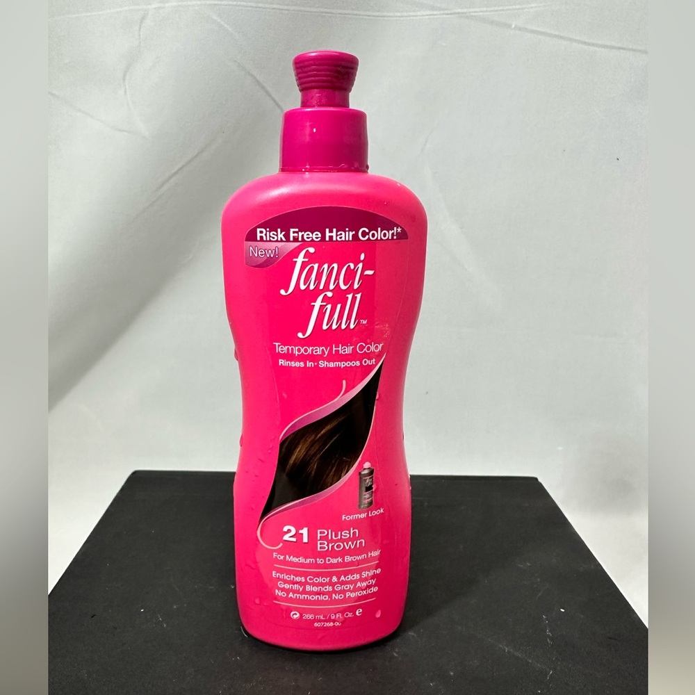 Fanci Full Temporary Hair Color 21 Plush Brown 9 Oz